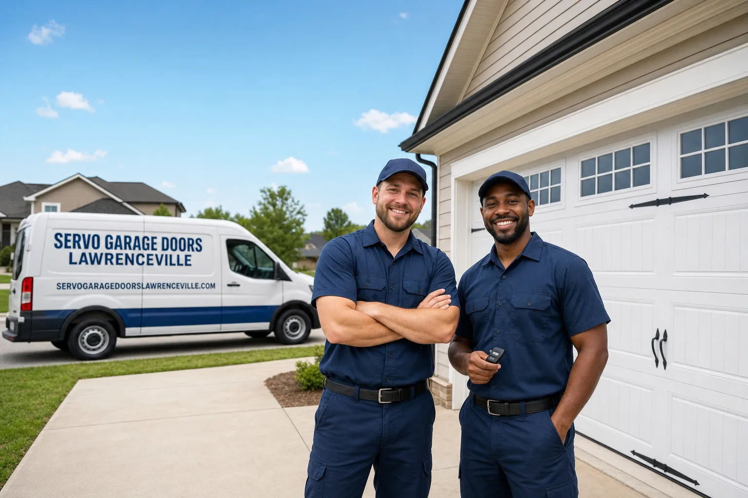 Servo Garage Doors Lawrenceville garage door team
